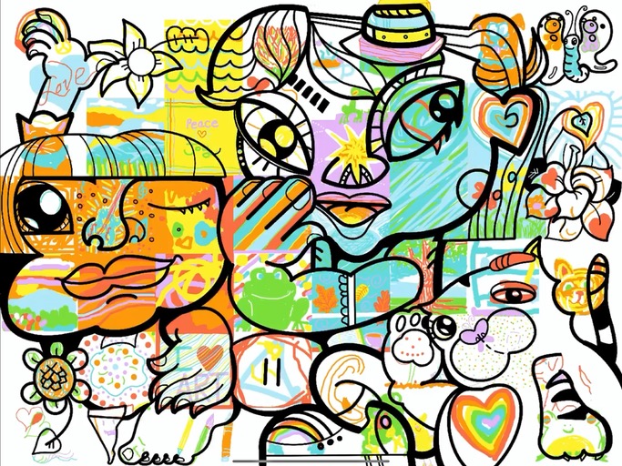 Exclusive Ana artist digital murals app Software